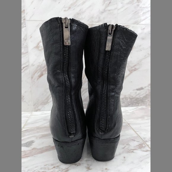 Gravity Pope Italian Leather Boots in Black < Size 40 > - Picture 3 of 11